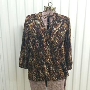 Alyx Vneck Multi Colored Top